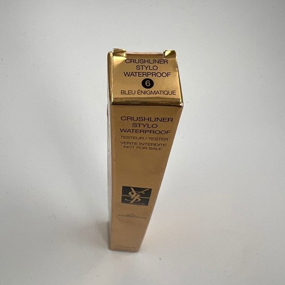YSL Crushliner Stylo Waterproof Eyeliner #6 Bleau Enigmatique .35 oz NEW! - Picture 2 of 3
